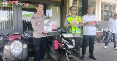 barang bukti curanmor kunci letter T