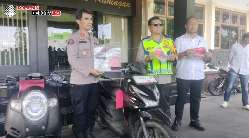 barang bukti curanmor kunci letter T