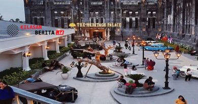 Bangunan bergaya Eropa klasik di The Heritage Palace Sukoharjo sebagai destinasi wisata sejarah populer