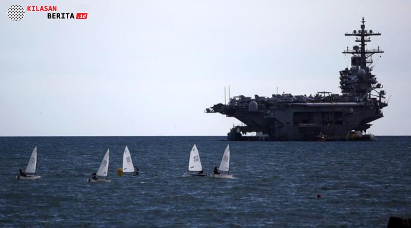 AS kerahkan 3 kapal induk kepung Iran dengan armada militer di Timur Tengah