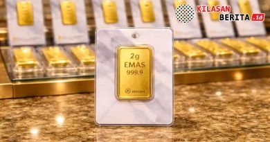 Harga Emas di Pegadaian Naik, Antam 1 Gram Tembus di Atas Rp3 Juta
