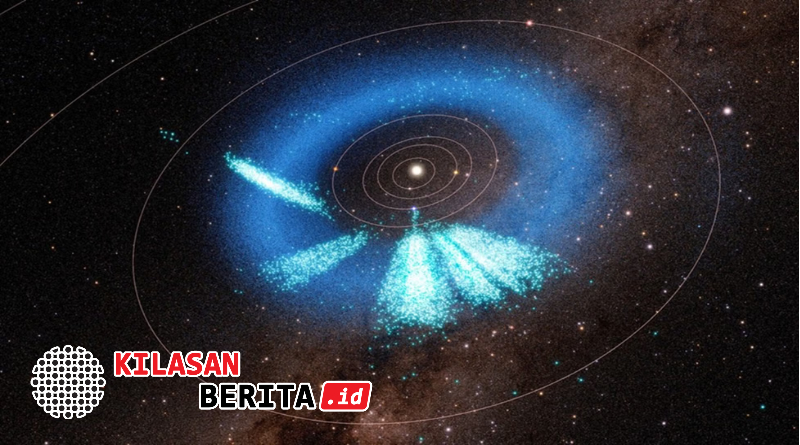 ilustrasi pengetahuan umum tentang asteroid di tata surya