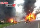 Kronologi Kecelakaan Maut Bus ALS vs Truk Tangki di Jalan Lintas Sumatera, 16 Orang Tewas